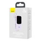 Baseus Qpow power bank 10000mAh built-in Lightning 20W Quick Charge cable SCP AFC FCP purple (PPQD020005) hind ja info | Akupangad | kaup24.ee