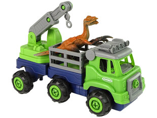 Veoauto koos tööriistade ja dinosaurusega hind ja info | Poiste mänguasjad | kaup24.ee
