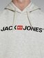 JACK & JONES meeste dressipluus 12137054*02, helehall цена и информация | Meeste pusad | kaup24.ee