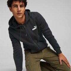 Puma meeste dressipluus Essentials+ 670270*01, must цена и информация | Мужские толстовки | kaup24.ee