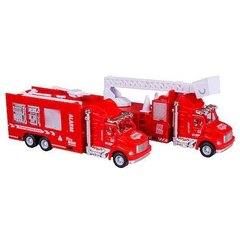 Mänguautode komplekt - tuletõrjejaam hind ja info | Poiste mänguasjad | kaup24.ee