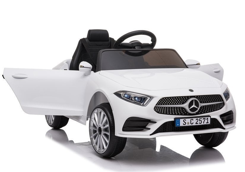 Laste ühekohaline elektriauto Mercedes CLS 350, valge hind ja info | Laste elektriautod | kaup24.ee