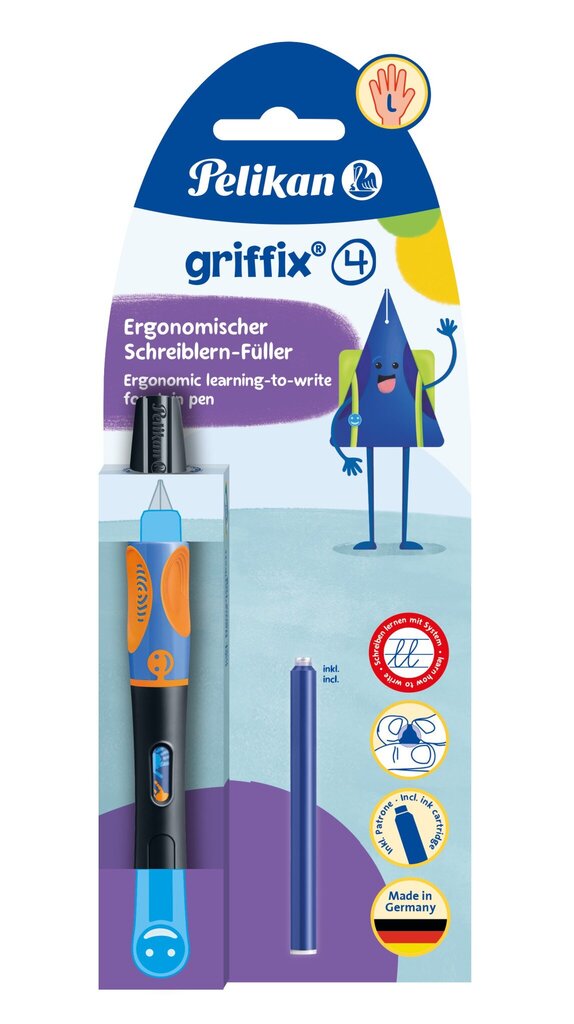 Griffix-4 sulepea L Neon Black цена и информация | Kirjatarbed | kaup24.ee