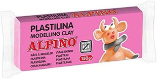 Plastiliin Alpino, 150g, Pink цена и информация | Канцелярские товары | kaup24.ee