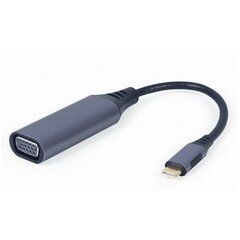 Адаптер USB C—vga Gembird A-USB3C-VGA-01 цена и информация | Адаптер Aten Video Splitter 2 port 450MHz | kaup24.ee