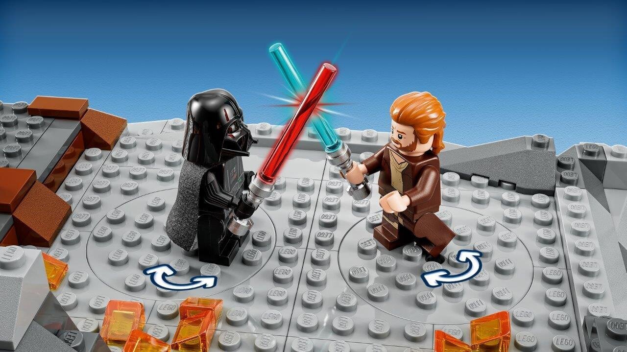 75334 LEGO® Star Wars™ Obi-Wan Kenobi™ vs. Darth Vader™ цена и информация | Klotsid ja konstruktorid | kaup24.ee