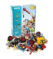 Ehitusplokkide komplekt Brio Builder Diy Kit, 211 osa hind ja info | Arendavad mänguasjad 3+ | kaup24.ee
