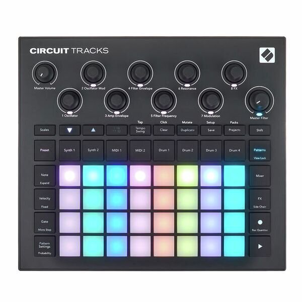 Circuit Tracks groovebox Novation цена и информация | DJ puldid | kaup24.ee