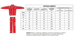 Givova Campione spordidress, sinine цена и информация | Мужская спортивная одежда | kaup24.ee