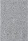 NARMA kahepoolne plasticWeave vaip Diby, must-valge, 70 x 150 cm цена и информация | Vaibad | kaup24.ee