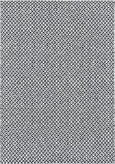 NARMA kahepoolne plasticWeave vaip Diby, must-valge, 70 x 200 cm hind ja info | Vaibad | kaup24.ee