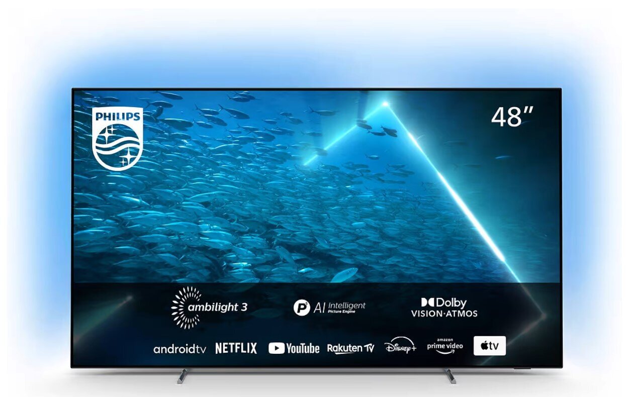 Philips 48OLED707/12 цена и информация | Telerid | kaup24.ee