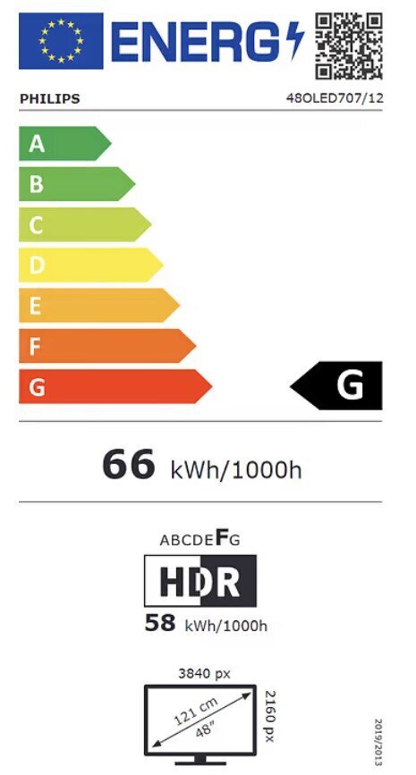 Philips 48OLED707/12 hind ja info | Telerid | kaup24.ee