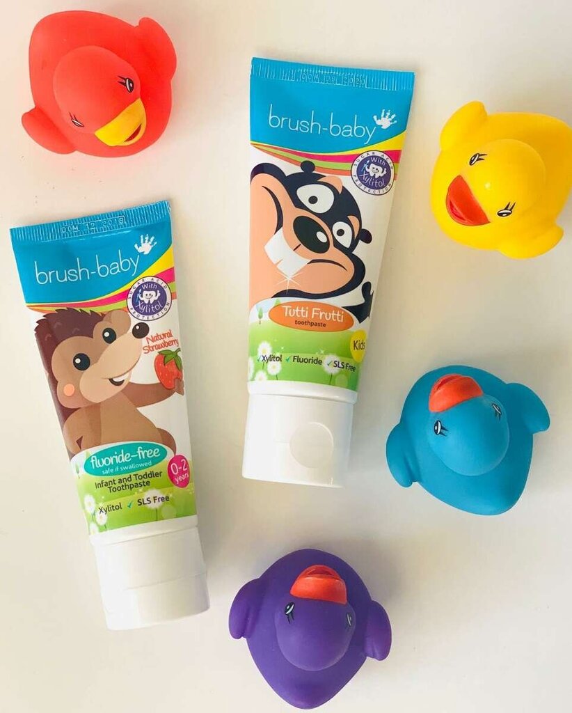 Brush Baby Toothpaste Tutti Frutti Art.BRB026 цена и информация | Suuhügieen | kaup24.ee