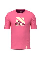 Suvine T-särk Rest Day - Pink Casual hind ja info | Meeste T-särgid | kaup24.ee