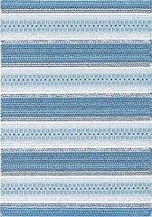 Ковер NARMA двусторонний plasticWeave Runö, синий, 70 x 250 см цена и информация | Ковры | kaup24.ee