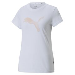 Женская футболка Puma 849941*02, белая / серебряная цена и информация | Женские футболки | kaup24.ee