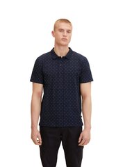 Мужская рубашка поло Tom Tailor 1033007*30549, тёмно-синяя  цена и информация | Мужские футболки | kaup24.ee