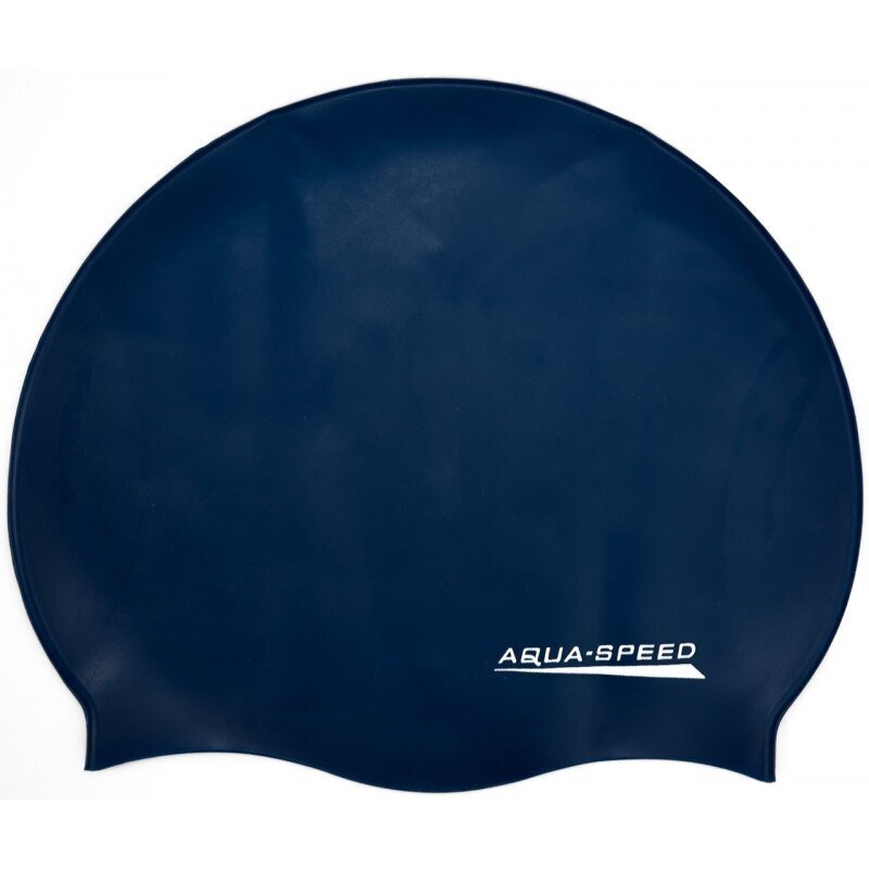 Aqua-speed Mono ujumismüts 10 111, tumesinine цена и информация | Ujumismütsid | kaup24.ee