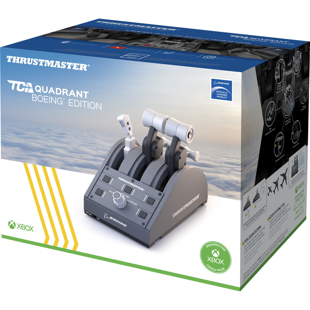 Thrustmaster TCA Quadrant Boeing Edition (4060219) hind ja info | Mänguroolid | kaup24.ee