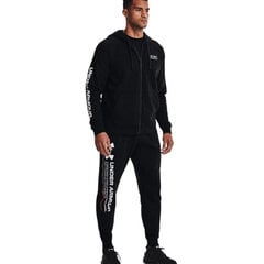 Meeste treeningpüksid Under Armour Rival Fleece Chroma1370345 001, must hind ja info | Meeste spordiriided | kaup24.ee