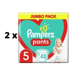 Mähkmed Pampers Püksid Jumbo Pack S5 48 tk. x 2 tk. pakett цена и информация | Подгузники | kaup24.ee