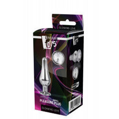 Gleaming love silver pleasure plug s цена и информация | Анальные игрушки | kaup24.ee