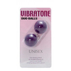 Vibratone duo balls purple blistercard цена и информация | Вагинальные шарики | kaup24.ee