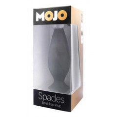 Анальная пробка Seven Creations Mojo Spades S, черная цена и информация | Анальные игрушки | kaup24.ee