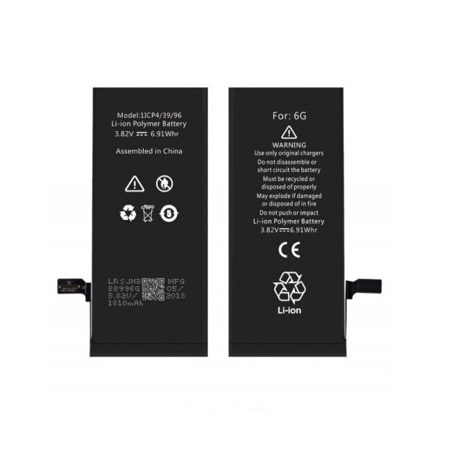 Riff 616-0809 Analoogaku Apple iPhone 6 Li-Ion 2200mAh jaoks hind ja info | Mobiiltelefonide akud | kaup24.ee