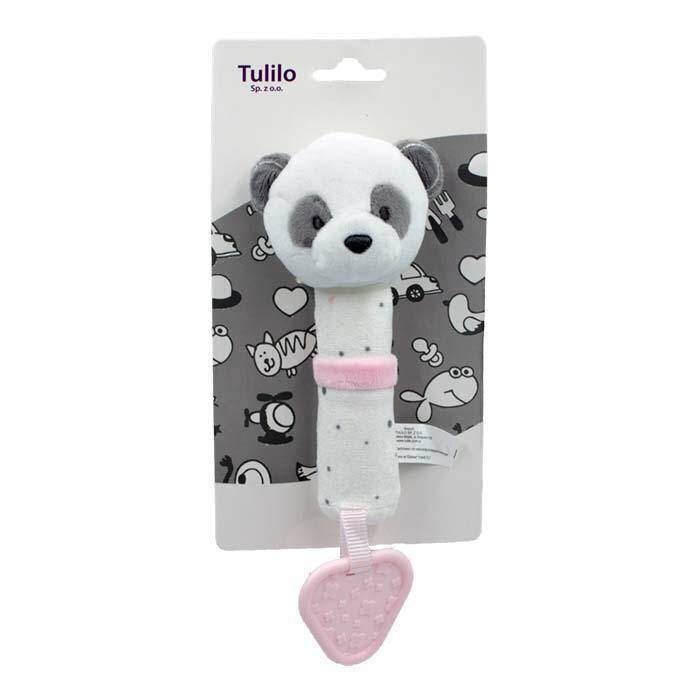 Pandarattarätt lastele, roosa, 16cm hind ja info | Imikute mänguasjad | kaup24.ee