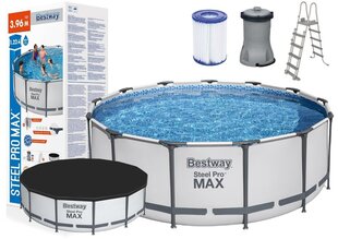 Бассейн Bestway Steel Pro Max, 396x122 цена и информация | Бассейны | kaup24.ee