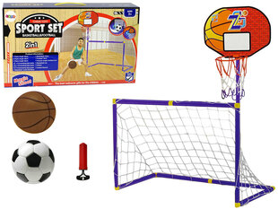 Spordimängude komplekt, 2in1 hind ja info | Arendavad mänguasjad | kaup24.ee