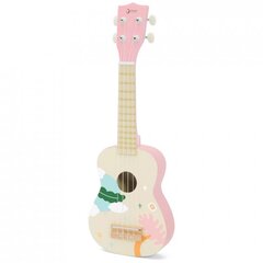 Puidust kitarr lastele, roosa цена и информация | Развивающие игрушки | kaup24.ee
