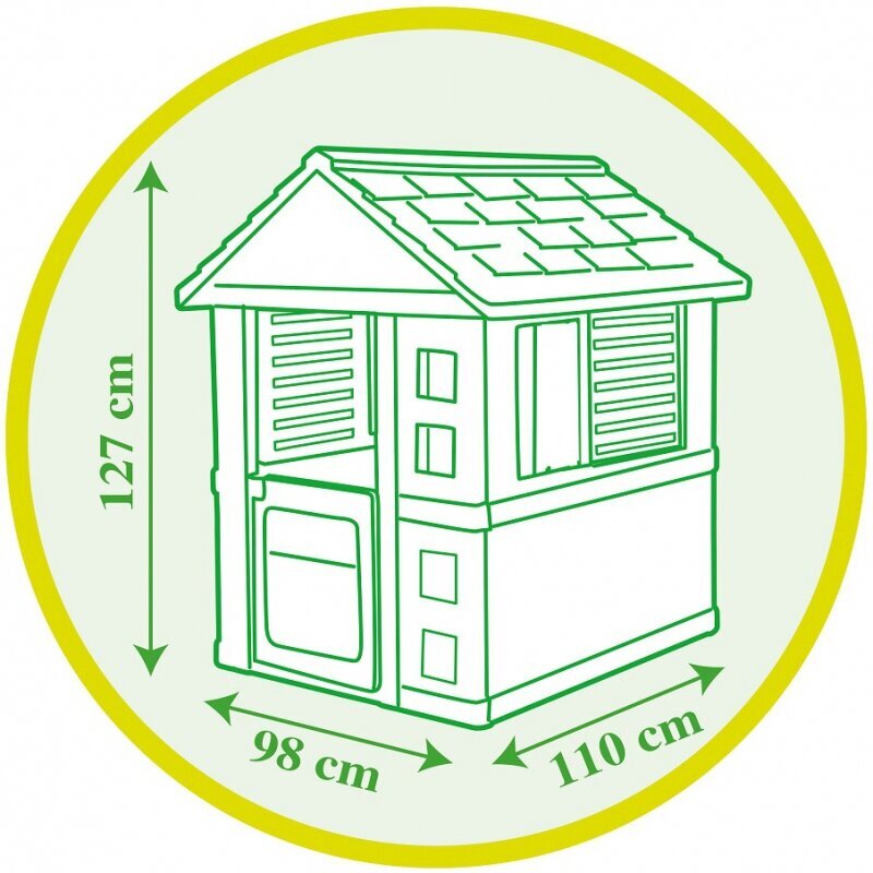 Aiamaja Jolie Smoby цена и информация | Mänguväljakud, mängumajad | kaup24.ee