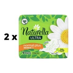 Гигиенические пакеты NATURELLA Ultra Regular Deo, 9 шт. x 2 шт., упаковка цена и информация | Тампоны, гигиенические прокладки для критических дней, ежедневные прокладки | kaup24.ee