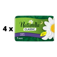 Hügieenilised pakendid NATURELLA Ultra Night, 7 tk. x 4 tk. pakett hind ja info | Naturella Hügieenitarbed | kaup24.ee