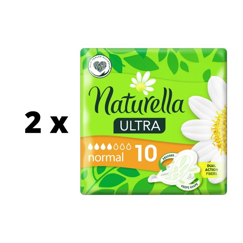 Hügieenilised pakendid NATURELLA Ultra Normal, 10 tk. x 12 tk. pakett цена и информация | Tampoonid, hügieenisidemed, menstruaalanumad | kaup24.ee