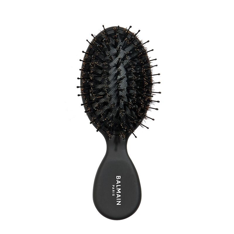 BALMAIN HAIR COUTURE juuksehari Mini All Purpose Spa Brush, must цена и информация | Juukseharjad, kammid, juuksuri käärid | kaup24.ee