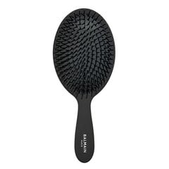 Спа-щетка BALMAIN HAIR COUTURE для распутывания волос, черная цена и информация | Расчески, щетки для волос, ножницы | kaup24.ee