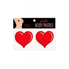 EDIBLE BODY PASTIES HEARTS цена и информация | БДСМ и фетиш | kaup24.ee