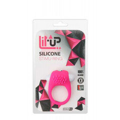 Lit-up silicone stimu ring 5 pink цена и информация | Эрекционные кольца, насадки на пенис | kaup24.ee
