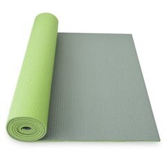 Коврик для йоги Yate, 173 x 61 x 0,6 см, зеленый цена и информация | Коврики для йоги, фитнеса | kaup24.ee