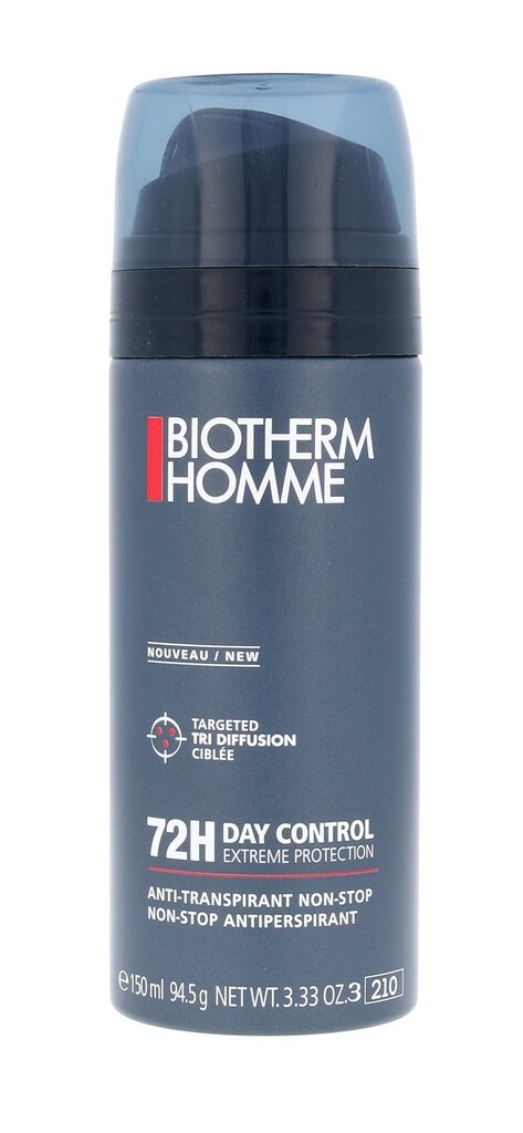 Pihustatav deodorant meestele Biotherm Homme 72h Day Control Extreme 150 ml цена и информация | Deodorandid | kaup24.ee