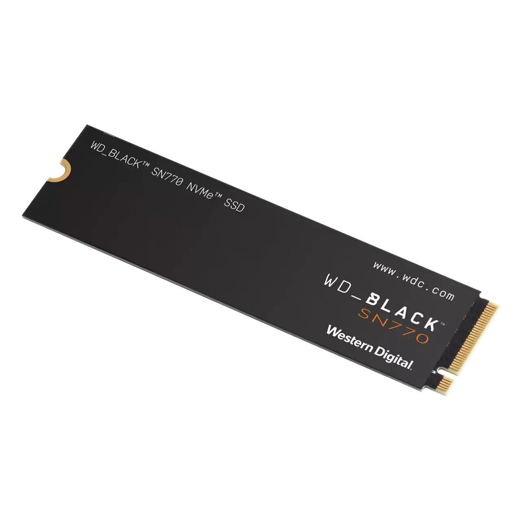 WD_BLACK SN770 WDS100T3X0E 1 TB - PCI Express 4.0 x4 (NVMe) hind ja info | Sisemised kõvakettad (HDD, SSD, Hybrid) | kaup24.ee