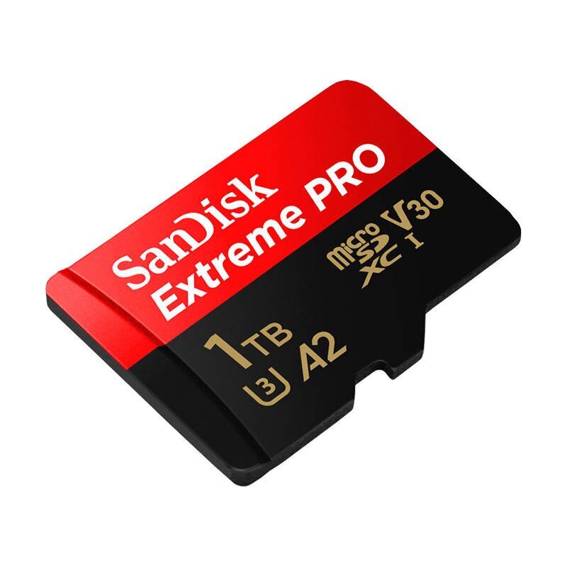 Mälukaart Sandisk Extreme Pro microSDXC 1TB 200/140 MB/s UHS-I U3 (SDSQXCD-1T00-GN6MA) hind ja info | Fotoaparaatide mälukaardid | kaup24.ee