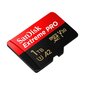 Mälukaart Sandisk Extreme Pro microSDXC 1TB 200/140 MB/s UHS-I U3 (SDSQXCD-1T00-GN6MA) цена и информация | Fotoaparaatide mälukaardid | kaup24.ee