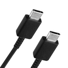 USB-C-USB-C kaabel Samsung EP-DN980BBE must hind ja info | Mobiiltelefonide kaablid | kaup24.ee