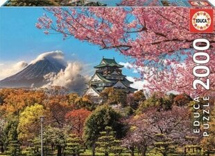 Pusle Educa Osaka Castle Japan 2000 tk hind ja info | Pusled | kaup24.ee