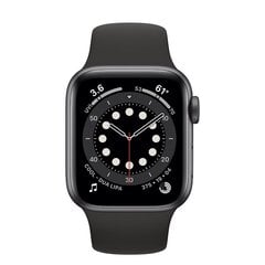 Apple Watch Series 6 44 mm GPS + Cellular, Space Gray (kasutatud, seisukord A) цена и информация | Смарт-часы (smartwatch) | kaup24.ee
